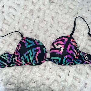 PINK neon bra super push up